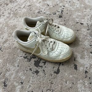 Nike Air Force 1 Low 07 Premium Oversize Swoosh Sail Size 10